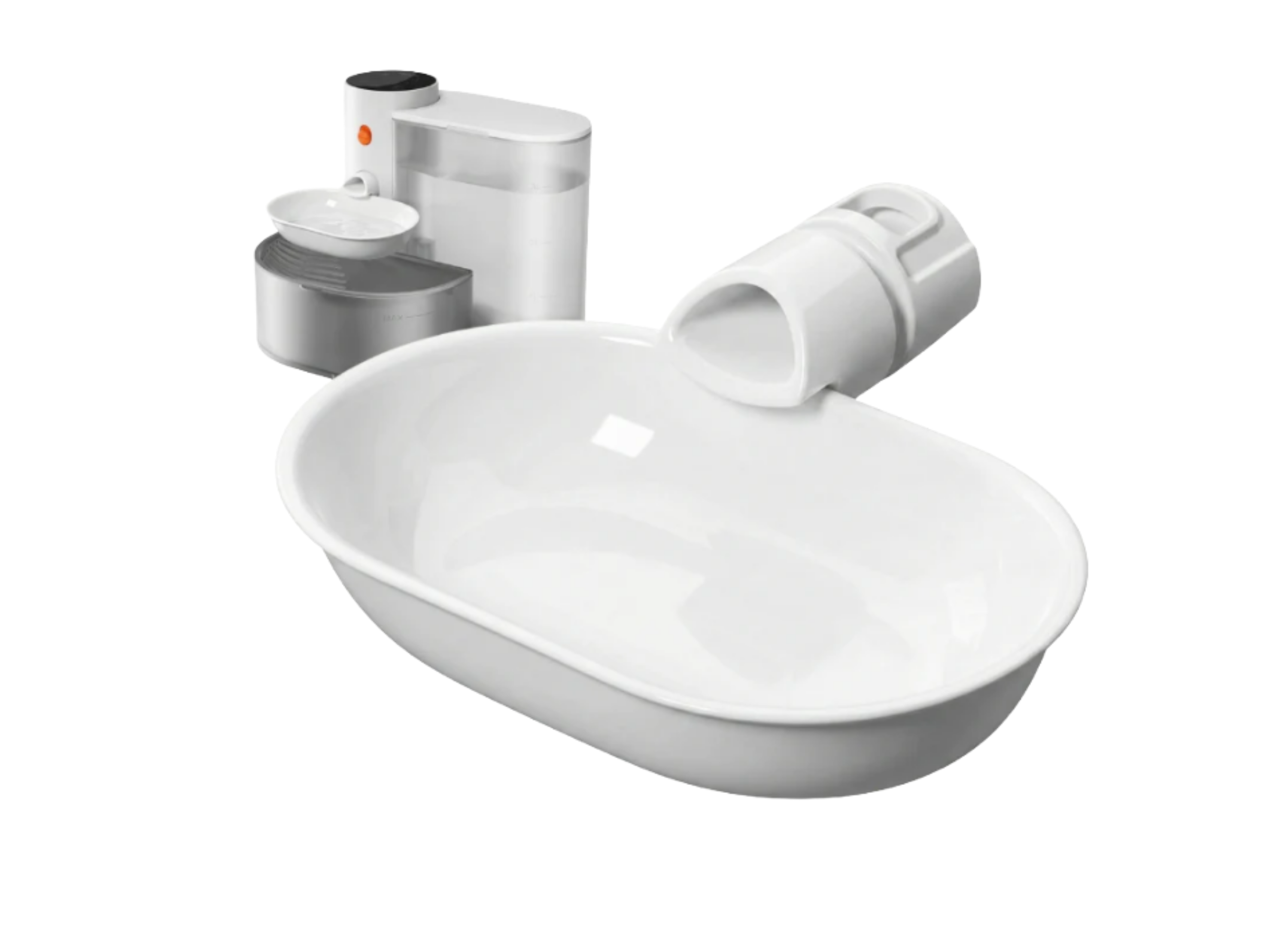 felo™ Filterless Self-Refill Cat Fountain